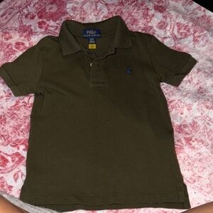 Polo by Ralph Lauren Kids Olive Polo Shirt